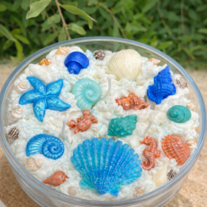 Sommerkerze „Meer“ – frische Deko Kerze