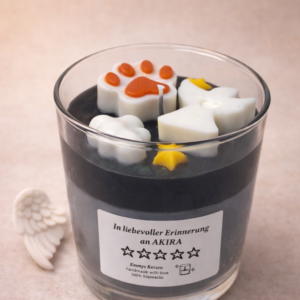 Erinnerungskerze Tier – liebevolles Andenken