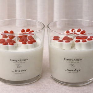 Tierliebe Duftkerze – liebevolle Geschenkidee