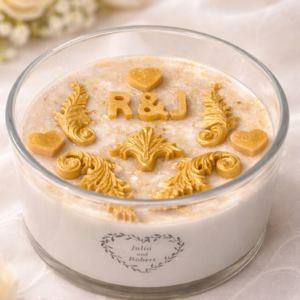 Hochzeitskerze „You & Me“ – personalisiertes Geschenk