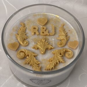 Hochzeitskerze "You & Me"