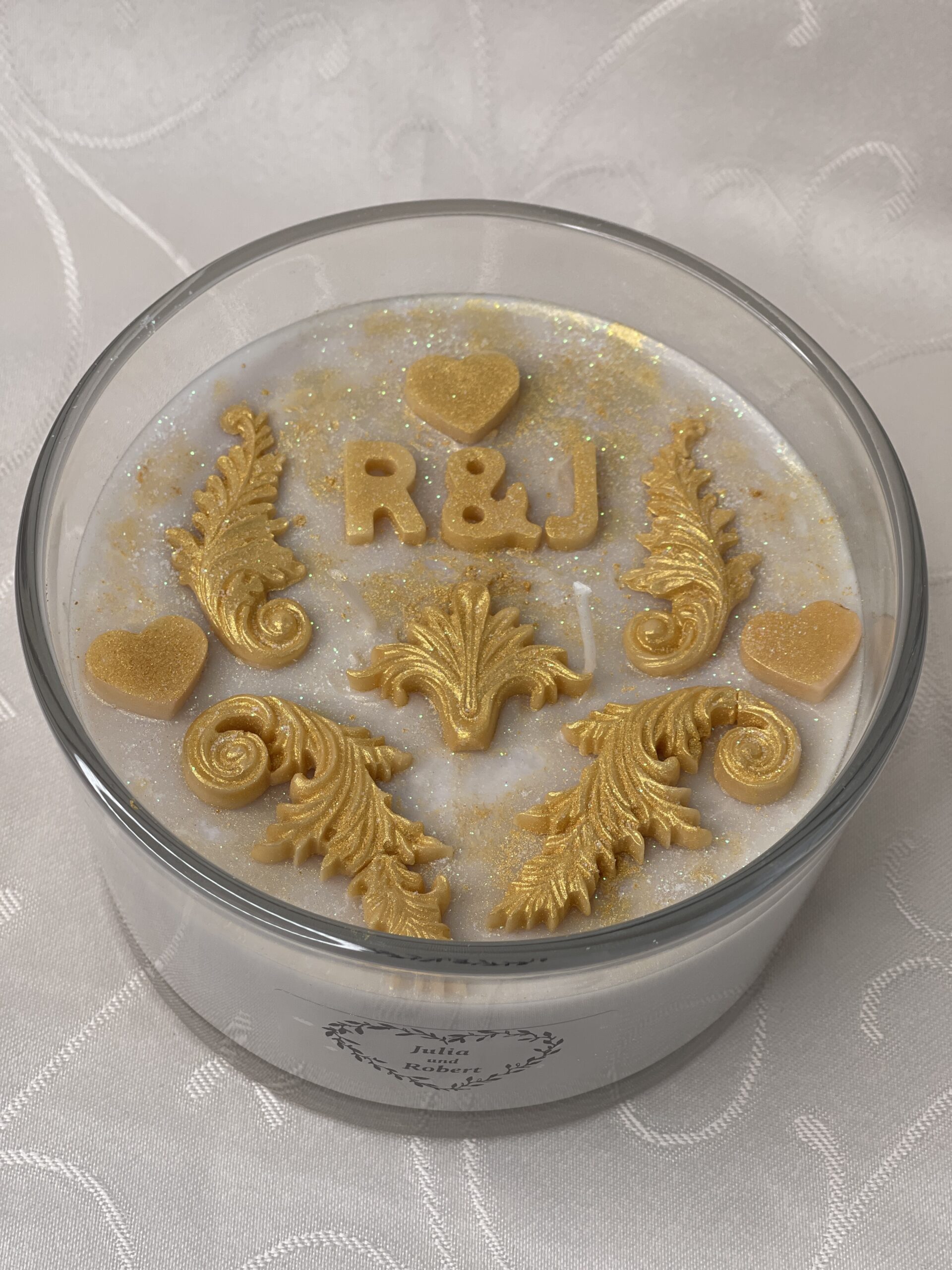 Hochzeitskerze "You & Me"