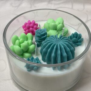 Sukkulenten-Duftkerze