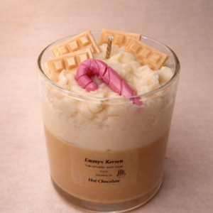 Hot Chocolate Duftkerze – süße Dessertkerze im Glas