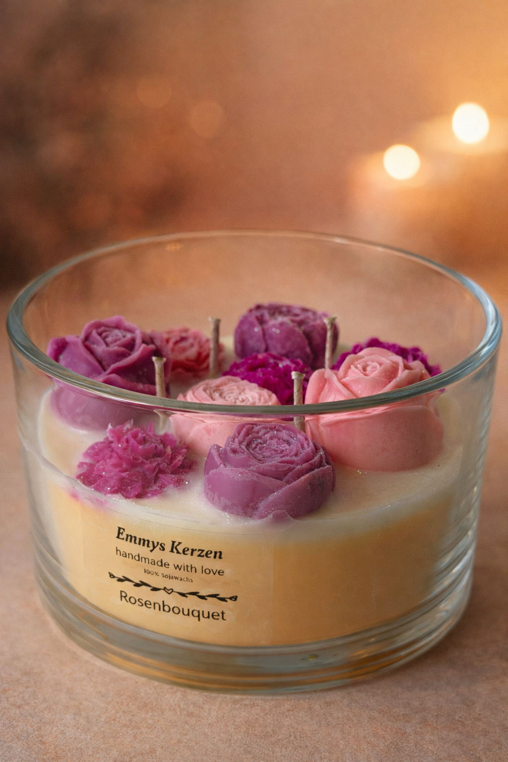 Wie du jemandem mit Emmys Kerzen eine Freude machen kannst.