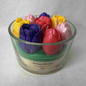 Kerze Tulpenpracht