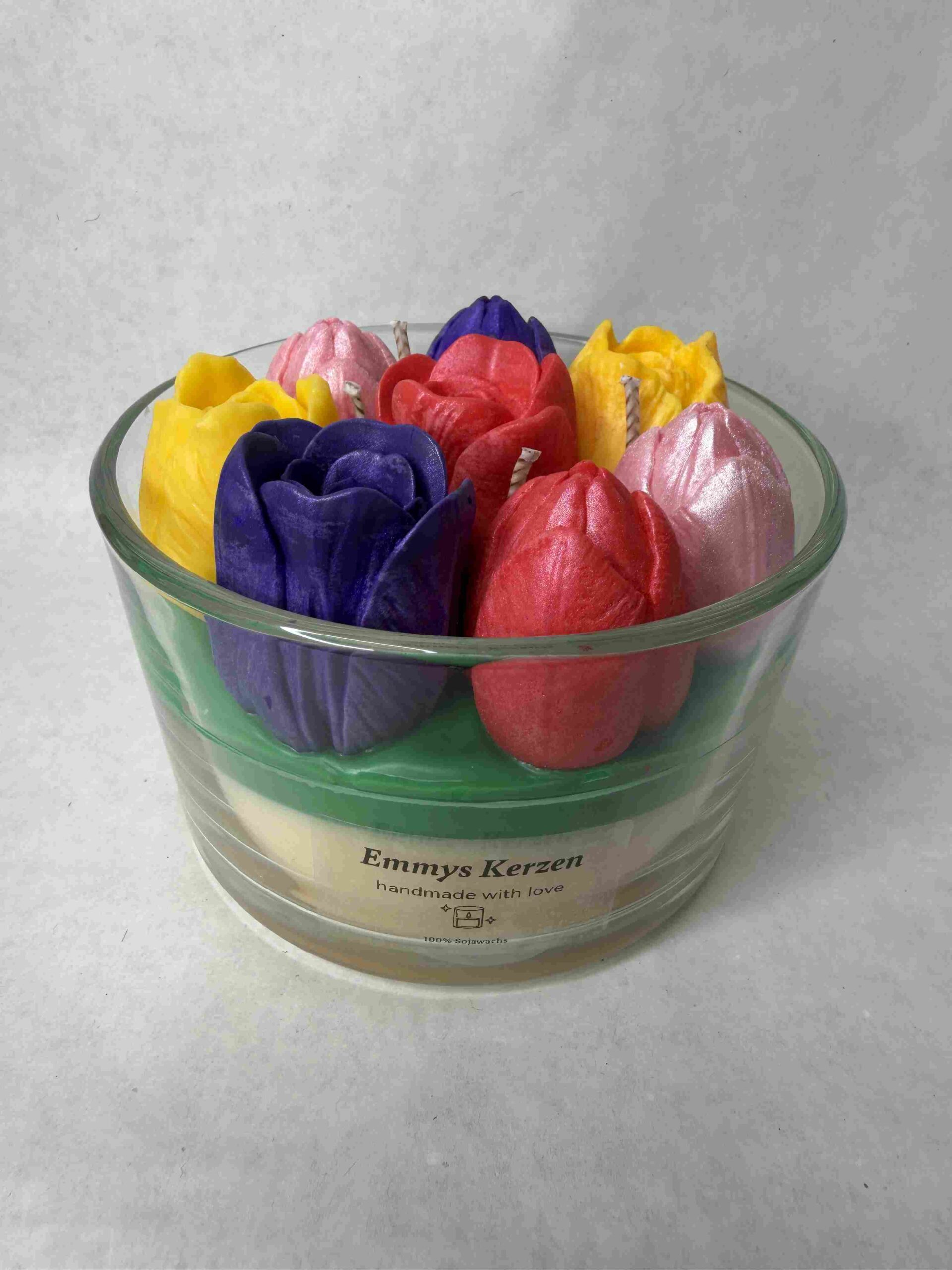 Kerze Tulpenpracht