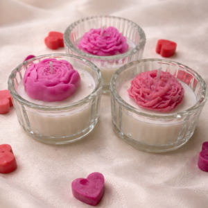 Teelichter mit Rosen – liebevolle Tischdeko für unvergessliche Momente