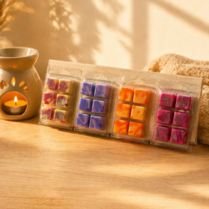 Duftmelts Set - 12 W&uuml;rfel | Selfcare Moment | fruchtige & entspannende D&uuml;fte