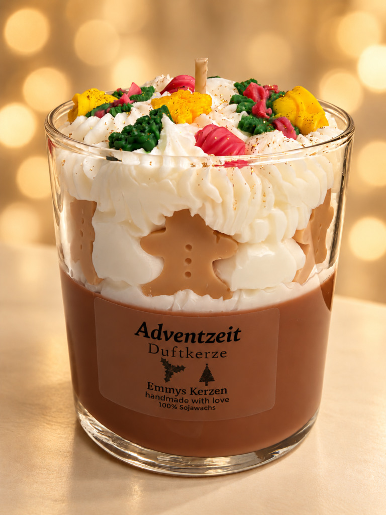 Weihnachtsduftkerze Adventzeit – 300 ml | Emmys Kerzen