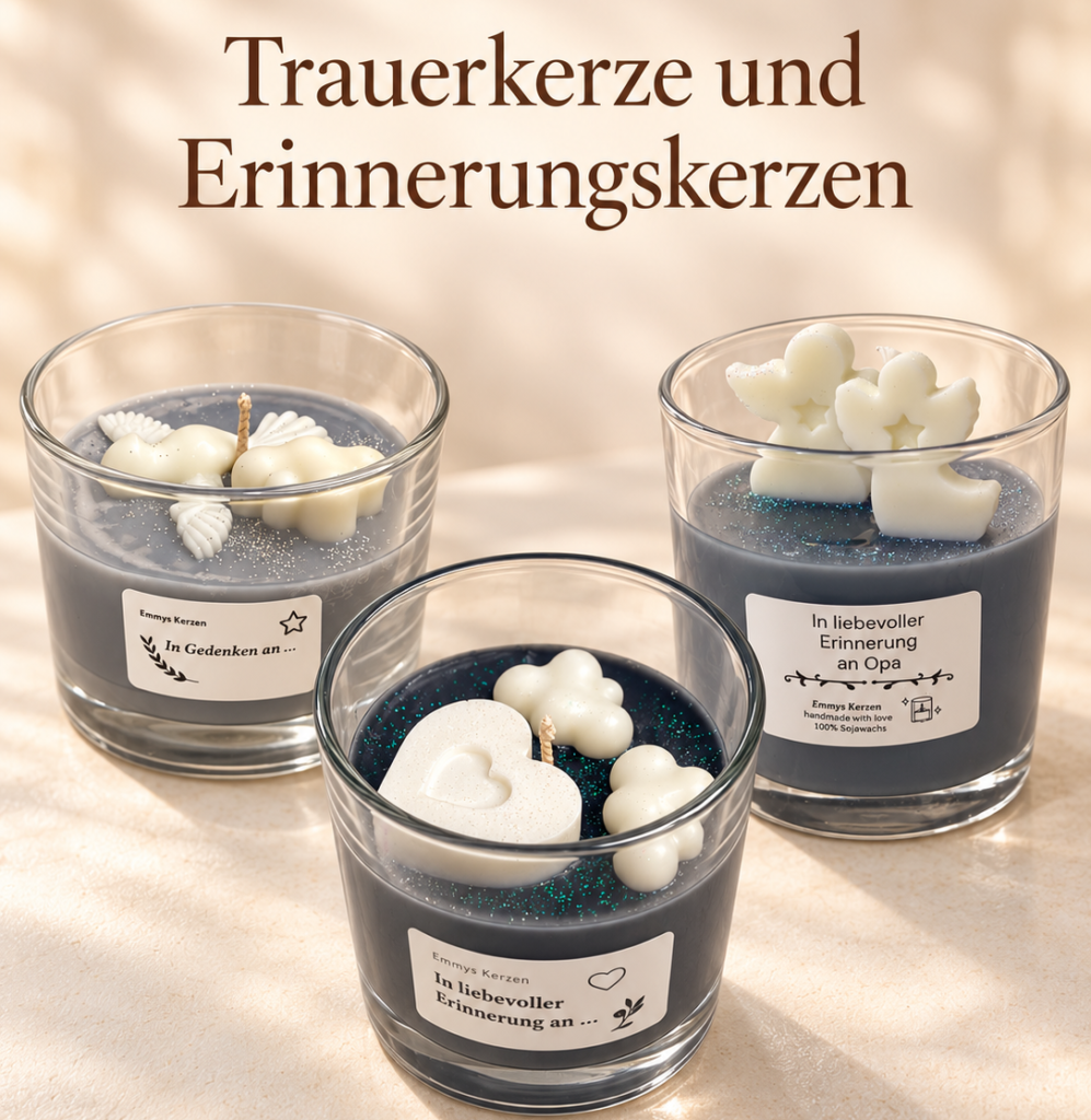 Trauerkerze, Erinnerungskerze